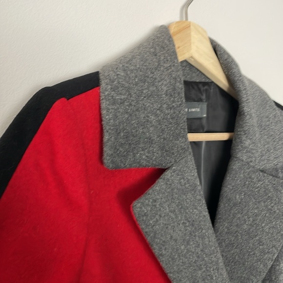 THE LIMITED Colorblock Coat Size Small - Picture 4 of 6